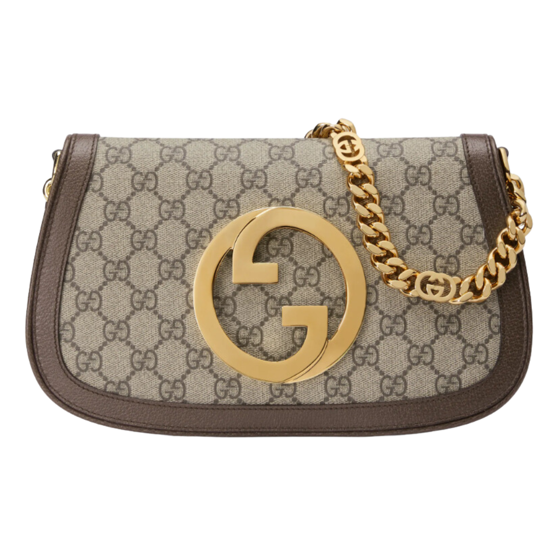 LUXE Lend Designer Handbag Hire Australia - Hire Gucci Blondie shoulder bag in beige and ebony Supreme | GUCCI Australia