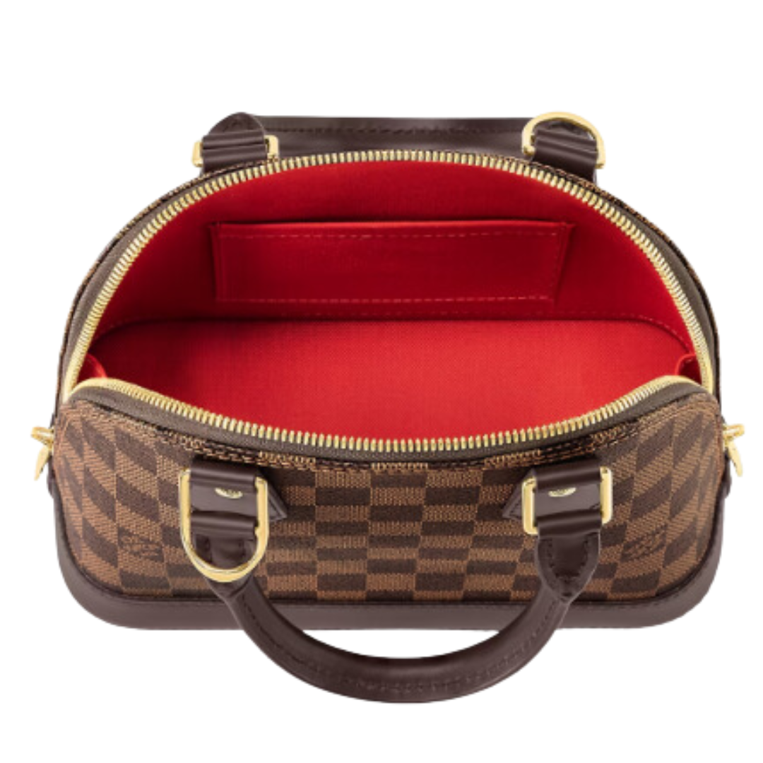 LUXE Lend Designer Handbag Hire Australia, Hire Alma BB Damier Ebène Canvas - Handbags | LOUIS VUITTON